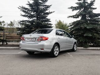 2012 Toyota Corolla X (E140, E150) Рестайлинг, серебристый, 1085000 рублей, вид 4