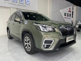 2021 Subaru Forester V Рестайлинг, зелёный, 2471255 рублей, вид 1