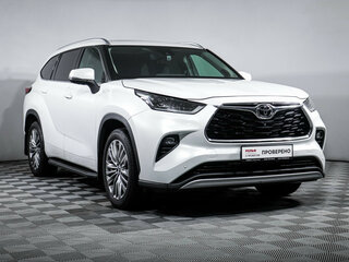 2025 Toyota Highlander IV (XU70), белый, 4888000 рублей, вид 3