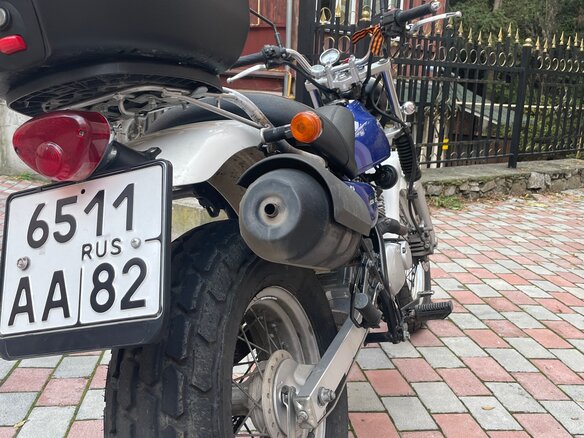 2006 Suzuki RV 200 VanVan, синий, 200000 рублей - вид 3