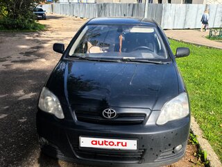 2007 Toyota Corolla IX (E120, E130) Рестайлинг, чёрный, 510000 рублей, вид 2