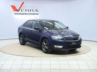 2014 Skoda Rapid Green Tec I, синий, 600000 рублей, вид 3