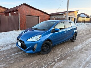 2016 Toyota Aqua I Рестайлинг, синий, 750000 рублей, вид 3