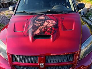 2008 Dodge Caliber SRT4 SRT-4 I, красный, 850000 рублей, вид 2