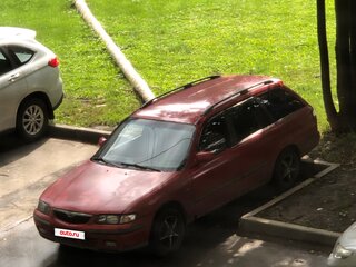 1999 Mazda 626 V (GF), красный, 100000 рублей, вид 1