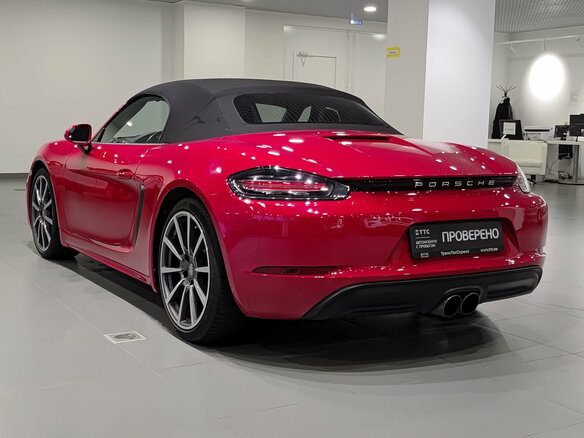 2017 Porsche Boxster IV 718 (982), красный - вид 6