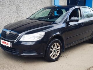 2009 Skoda Octavia II (A5) Рестайлинг, чёрный, 590000 рублей, вид 1