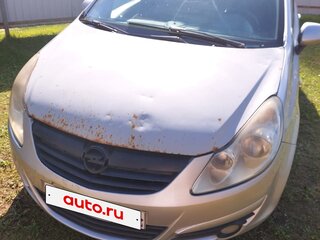 2007 Opel Corsa D, серебристый, 300000 рублей, вид 1