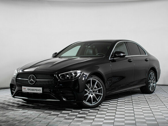 2021 Mercedes-Benz E-Класс 200 V (W213, S213, C238) Рестайлинг, чёрный