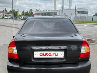 2009 Hyundai Accent ТагАЗ II, чёрный, 270000 рублей, вид 5