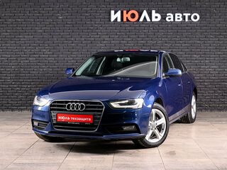 2013 Audi A4 IV (B8) Рестайлинг, синий, 1470000 рублей, вид 1