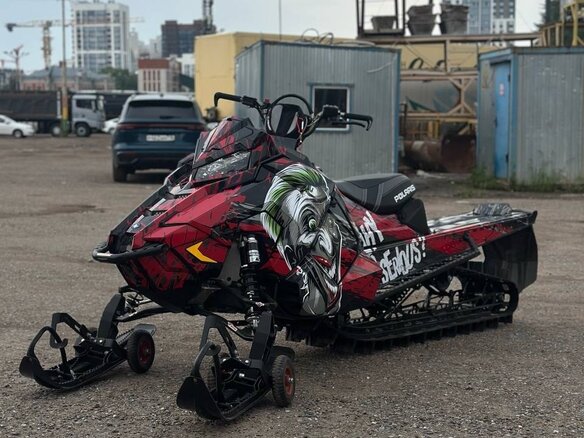 2016 Polaris 800 SKS, красный, 750000 рублей - вид 5