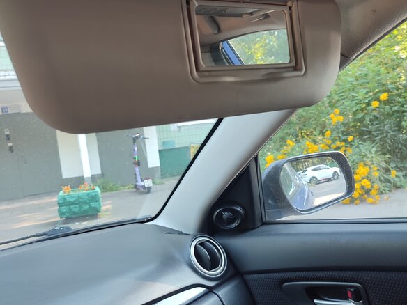 2006 Mazda 3 I (BK) Рестайлинг, синий, 420000 рублей - вид 14