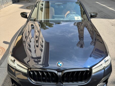 2020 BMW 5 серии 520i VII (G30/G31/G38) Рестайлинг, синий, 4300000 рублей, вид 1