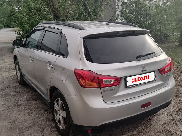 2012 Mitsubishi ASX I Рестайлинг, серый, 1100000 рублей - вид 7