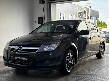 2013 Opel Astra H Рестайлинг, чёрный, 490000 рублей, вид 1