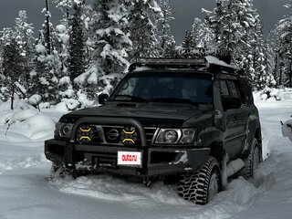 2002 Nissan Patrol V (Y61), серый, 2000000 рублей, вид 2