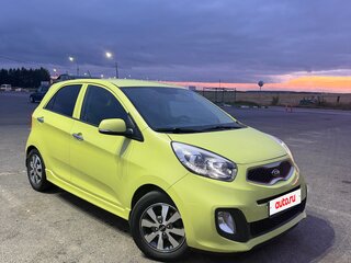 2014 Kia Picanto II, зелёный, 915000 рублей, вид 3