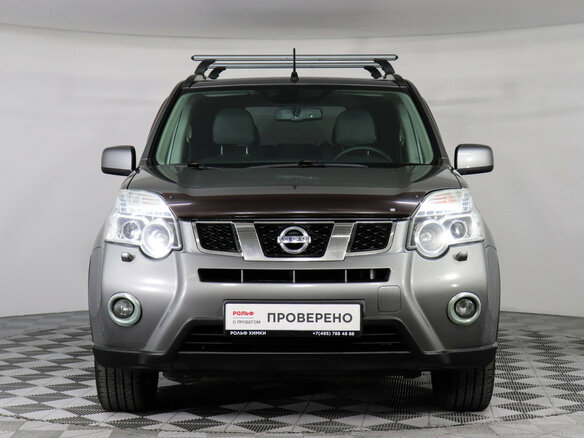 2014 Nissan X-Trail II Рестайлинг, серый - вид 1