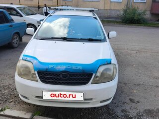 2001 Toyota Corolla Fielder IX (E120, E130), белый, 449000 рублей, вид 2
