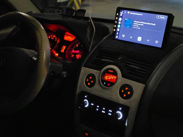 2004 Renault Megane II, фиолетовый, 640000 рублей - вид 13
