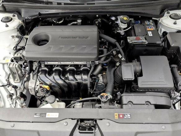 2022 Hyundai Elantra VII (CN7), белый, 1835000 рублей - вид 7