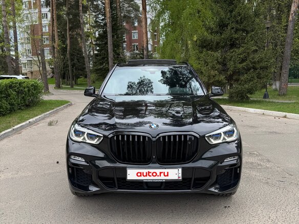 2021 BMW X5 30d IV (G05/G18), чёрный - вид 1