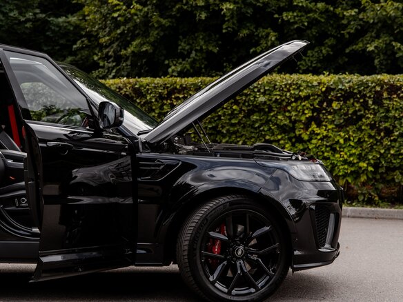 2021 Land Rover Range Rover Sport SVR II Рестайлинг, чёрный, 7350000 рублей - вид 32