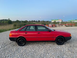 1990 Audi 80 IV (B3), красный, 250000 рублей, вид 4