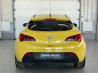 2014 Opel Astra GTC J Рестайлинг, жёлтый, 949000 рублей, вид 5