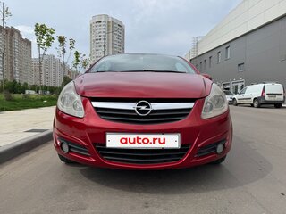 2008 Opel Corsa D, красный, 380000 рублей, вид 3