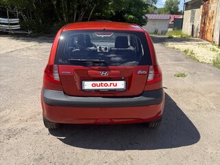 2010 Hyundai Getz I Рестайлинг, красный, 530000 рублей, вид 4