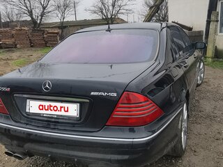 2003 Mercedes-Benz S-Класс 500 Long IV (W220) Рестайлинг, чёрный, 850000 рублей, вид 1