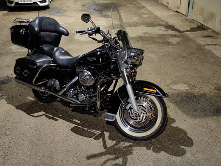 2002 Harley-Davidson Road King, чёрный, 740000 рублей, вид 3
