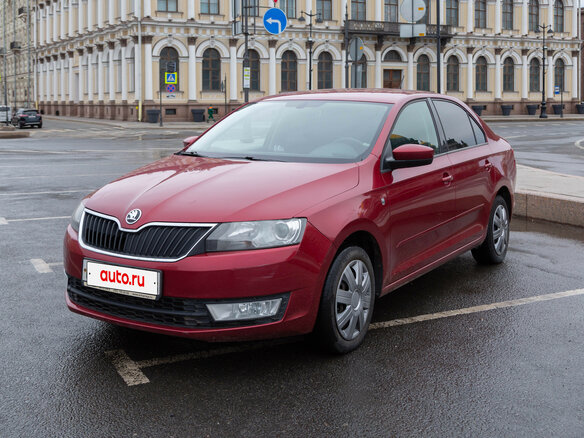 2016 Skoda Rapid I, красный, 900000 рублей - вид 2
