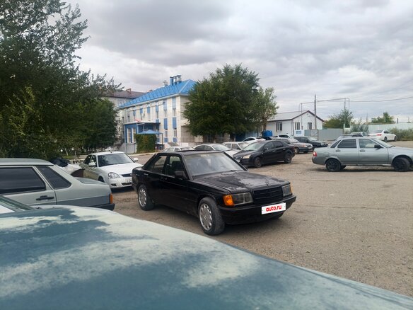 1986 Mercedes-Benz 190 (W201), чёрный, 145000 рублей