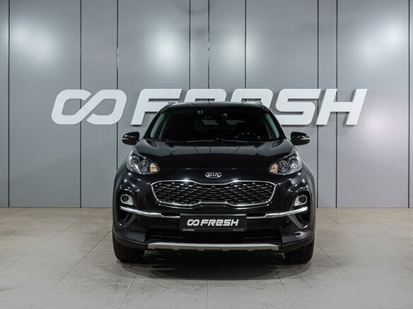 2019 Kia Sportage IV Рестайлинг, чёрный - вид 2