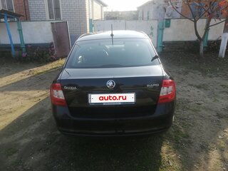 2016 Skoda Rapid I, чёрный, 1300000 рублей, вид 4
