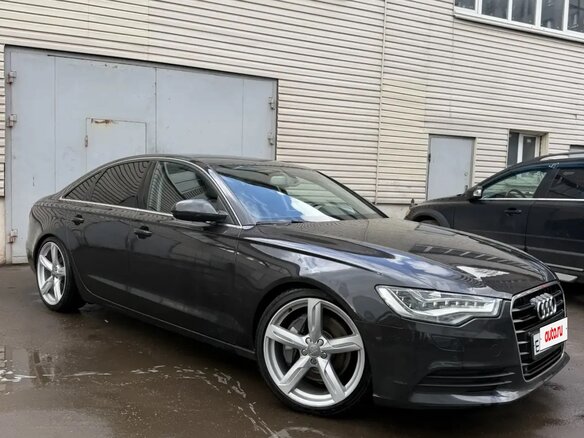 2011 Audi A6 IV (C7), серый, 1900000 рублей - вид 2