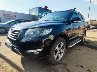 2012 Hyundai Santa Fe II Рестайлинг, чёрный, 1350000 рублей, вид 2