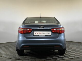 2013 Kia Rio III, голубой, 600000 рублей, вид 5