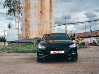 2018 Hyundai Solaris II, чёрный, 1300000 рублей, вид 1