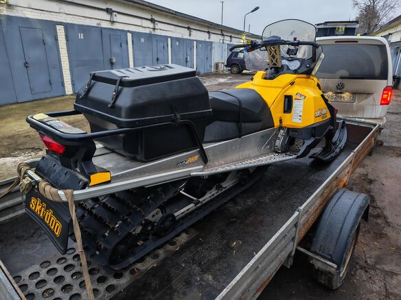 2010 BRP Ski-Doo Tundra 550, жёлтый, 890000 рублей - вид 4