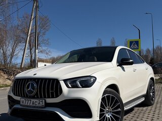 2021 Mercedes-Benz GLE Coupe 350 d II (C167), белый, 9300000 рублей, вид 2