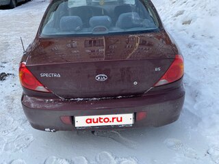 2007 Kia Spectra I Рестайлинг 2, красный, 300000 рублей, вид 3