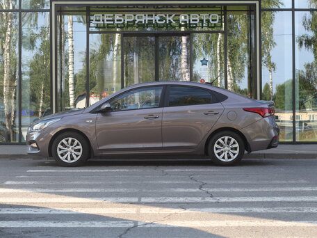 2019 Hyundai Solaris II, коричневый, 1450000 рублей, вид 2