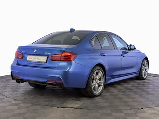 2018 BMW 3 серии 330i xDrive VI (F3x) Рестайлинг, синий, 2995000 рублей, вид 5