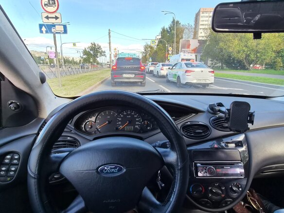 2003 Ford Focus I Рестайлинг, чёрный, 285000 рублей - вид 7