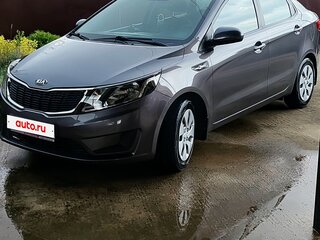2014 Kia Rio III, серый, 1350000 рублей, вид 1
