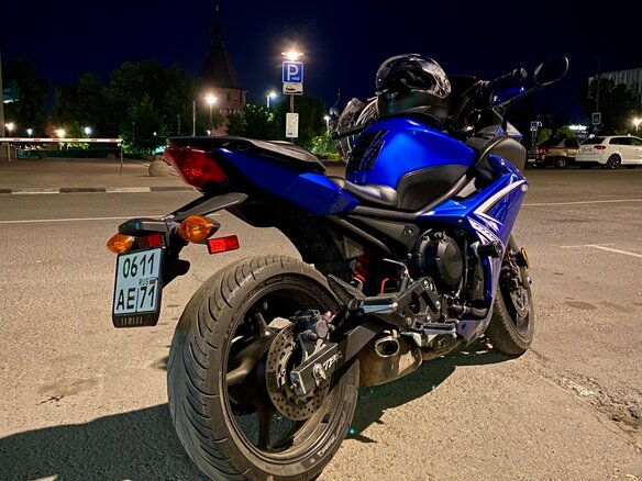 2009 Yamaha XJ6 (FZ6R), чёрный, 450000 рублей
